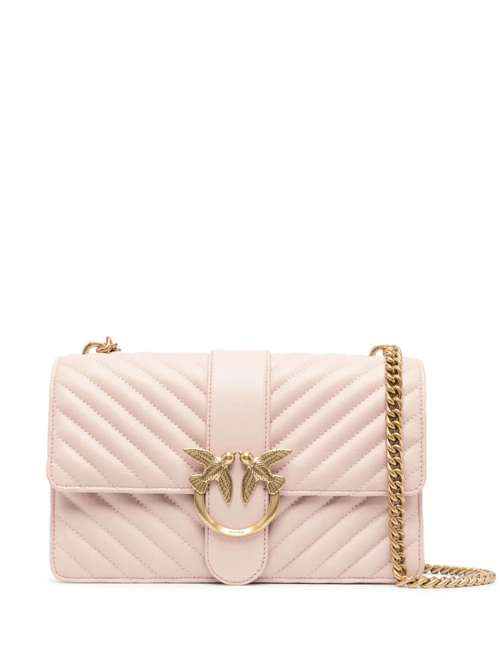 Pinko Love One Classic Crossbody Bag In Rosa