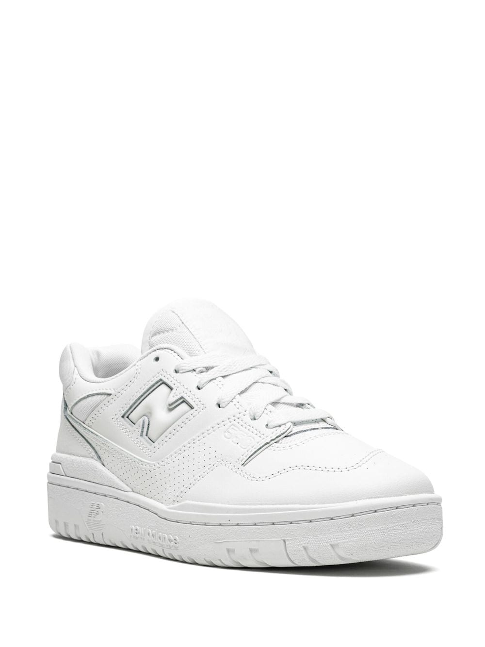 Shop New Balance 550 "triple White" Sneakers