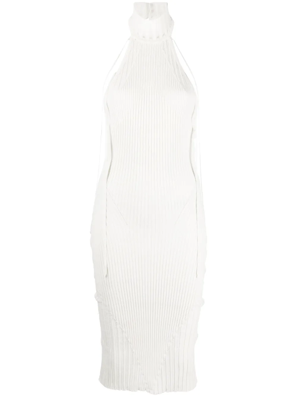 ANDREĀDAMO sleeveless knitted dress