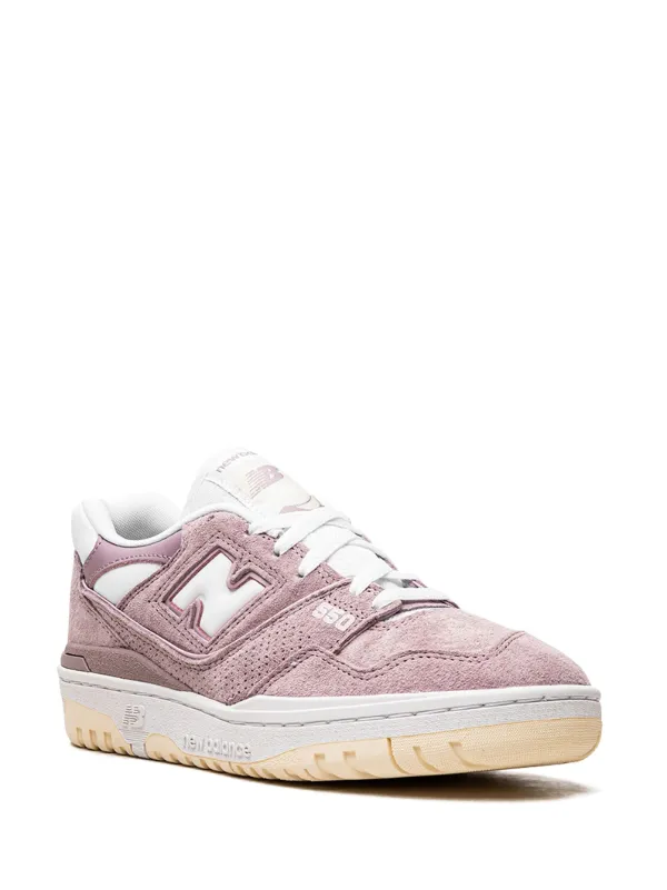 New Balance 550 Lilac Chalk Sneakers Pink FARFETCH IE