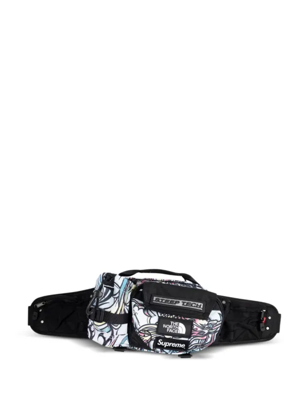 Supreme The North Face Steep Tech Waist Bag Multicolor Dragon