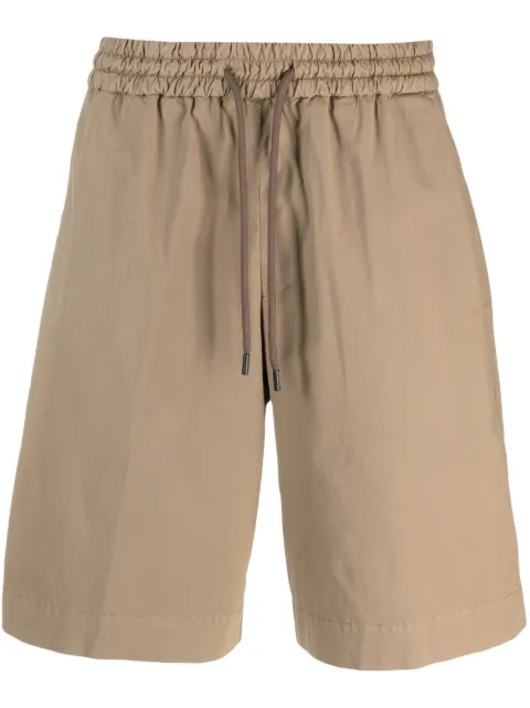DONDUP bermudas con cordones en la pretina