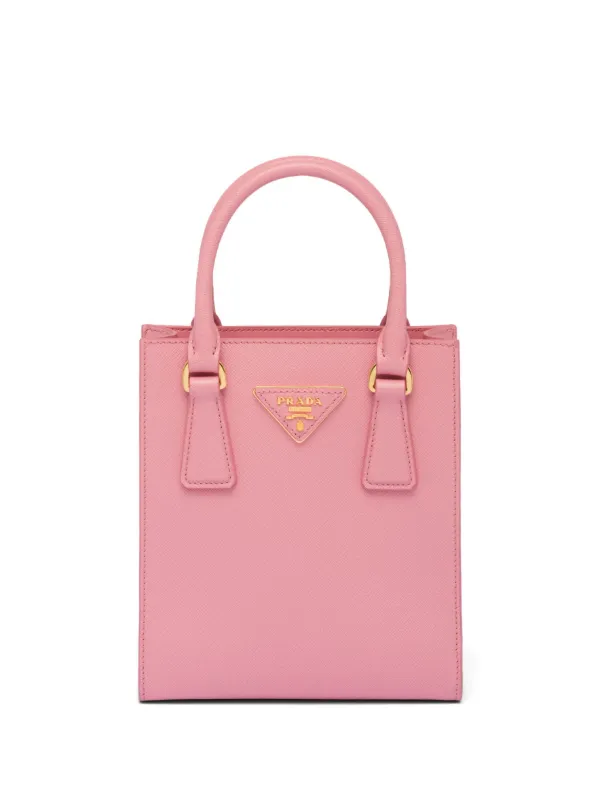 Prada triangle-logo Leather Shoulder Bag - Farfetch