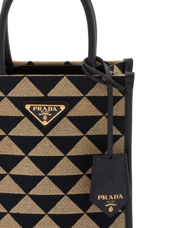 Symbole leather bucket bag | Prada 