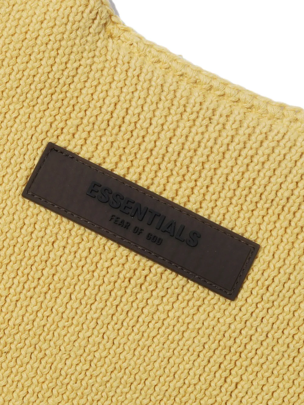 FEAR OF GOD ESSENTIALS KIDS Gebreide muts Geel