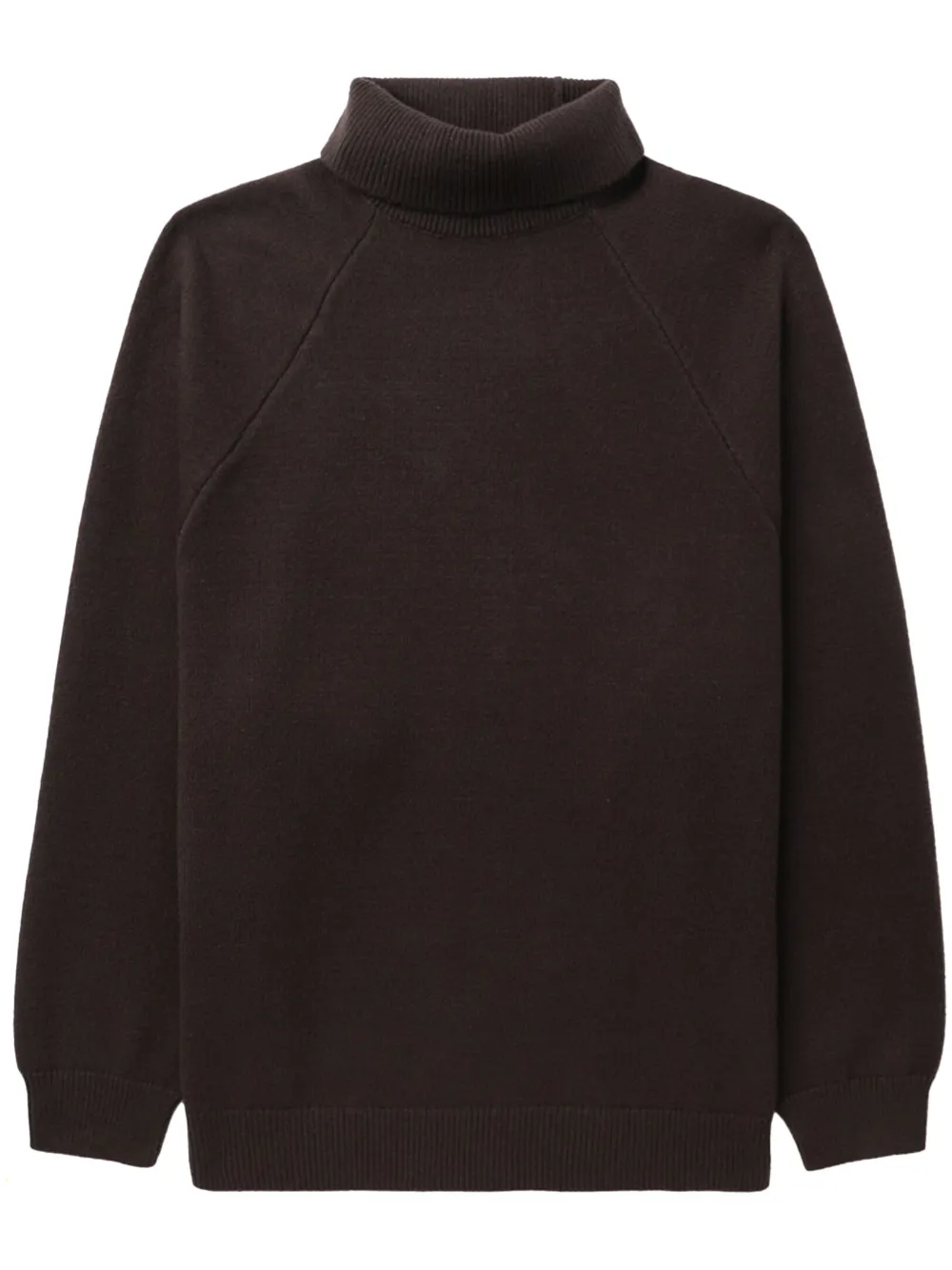 FEAR OF GOD ESSENTIALS roll-neck raglan jumper - Marrone