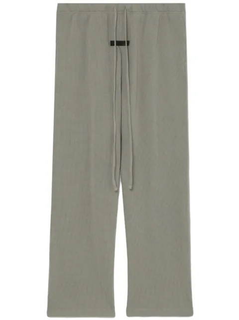 FEAR OF GOD ESSENTIALS - textured drawstring track pants