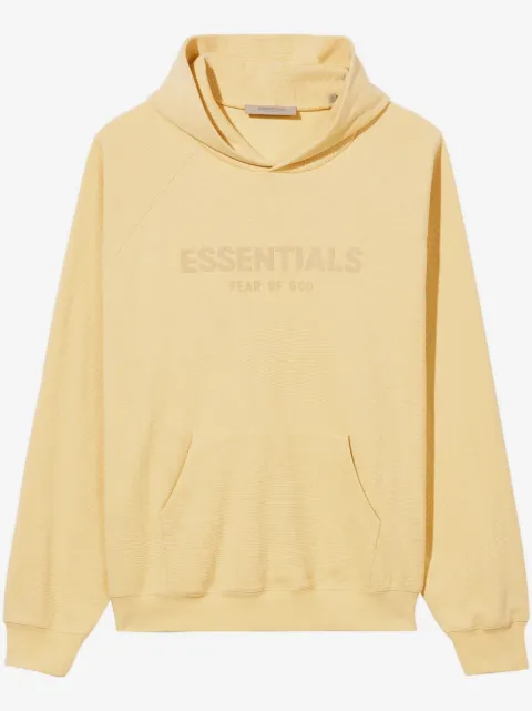 FEAR OF GOD ESSENTIALS logo-print hoodie
