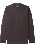 FEAR OF GOD ESSENTIALS logo-print long-sleeve T-shirt - Purple