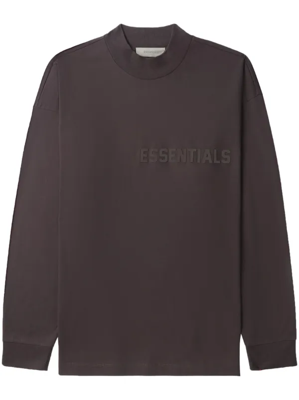 FEAR OF GOD ESSENTIALS logo-print long-sleeve T-shirt - Farfetch