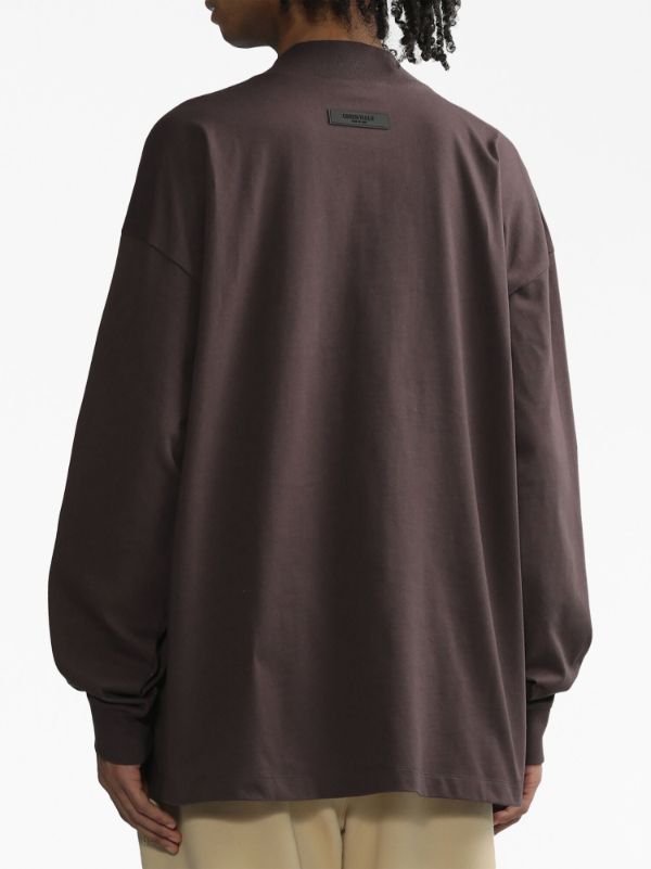 FEAR OF GOD ESSENTIALS logo-print long-sleeve T-shirt - Farfetch