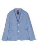 Fay Kids single-breasted tailored blazer - Blue