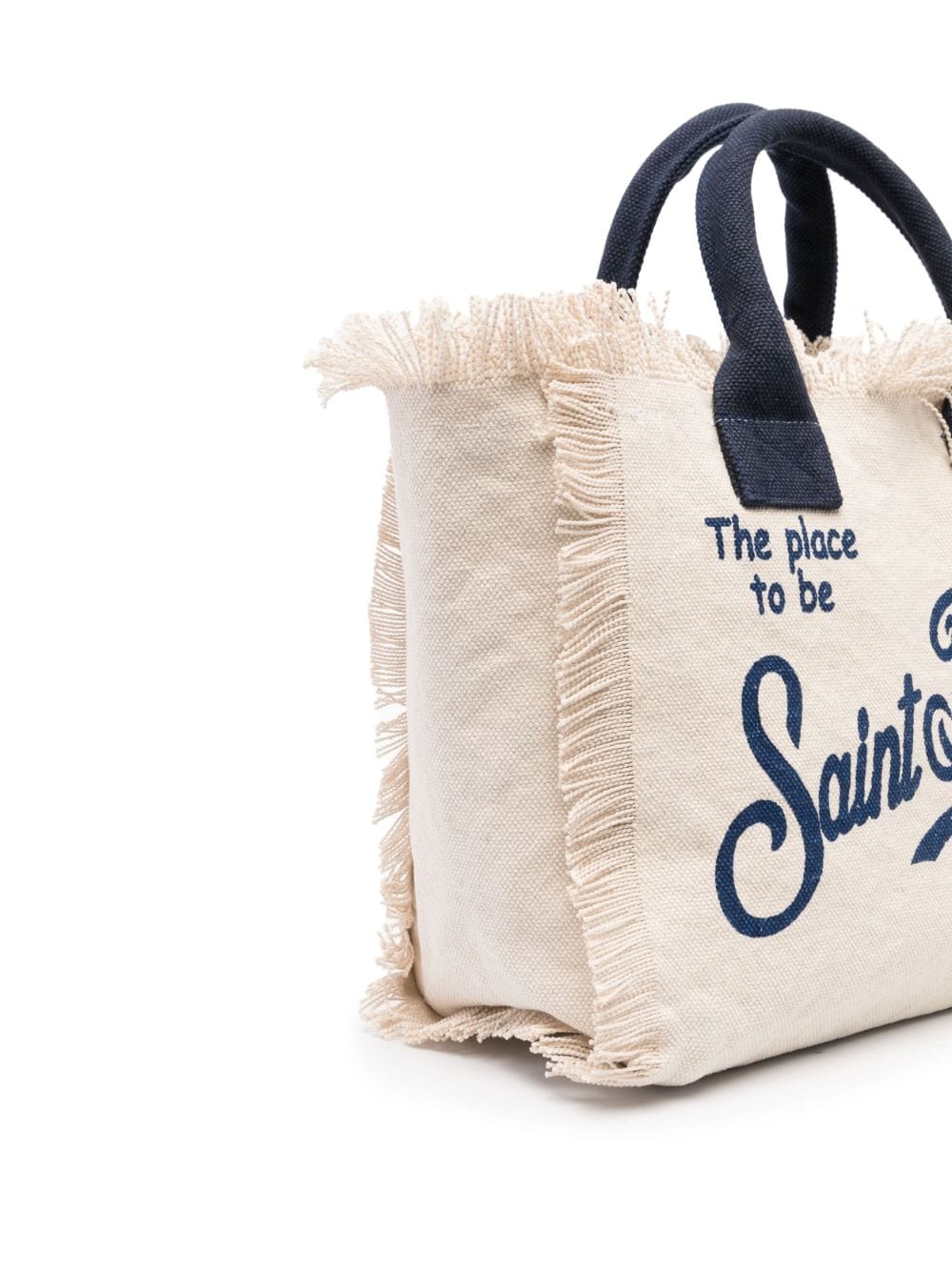 MC2 Saint Barth Kids Tas met logoprint - Beige