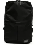 Makavelic multiple pockets logo-patch backpack - Black