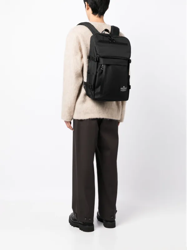 Makavelic Multiple Patch Pockets logo-detail Backpack | Black