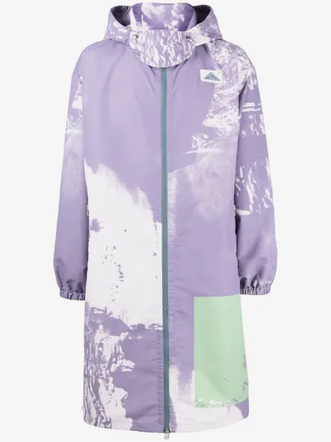 OAMC Biv abstract-print parka