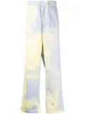 OAMC spray-paint straight-leg trousers - Yellow