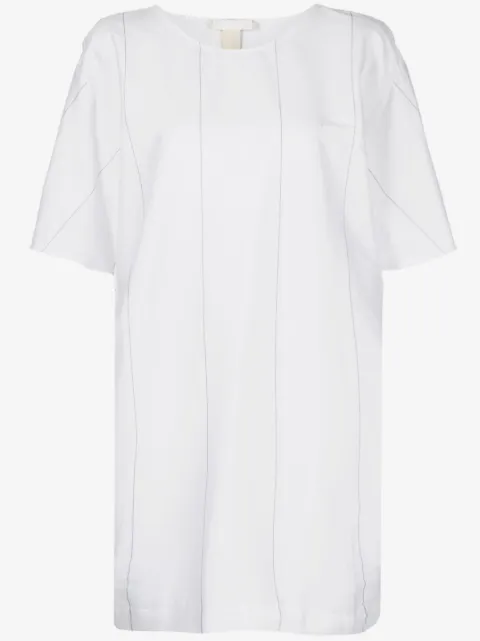 LITKOVSKA striped stretch-cotton blouse