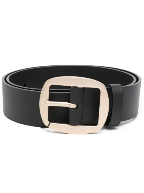 Dolce & Gabbana logo-engraved-buckle leather belt