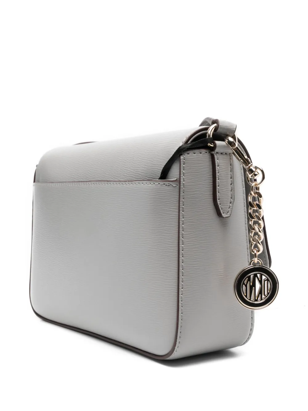 Dkny Bryant Leather Shoulder Bag In Grey ModeSens