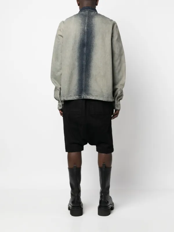 ジャケット・アウター Rick Owens DRKSHDW Denim Jacket Rick Owens DRKSHDW デニムジャケット | ブルー | FARFETCH JP
