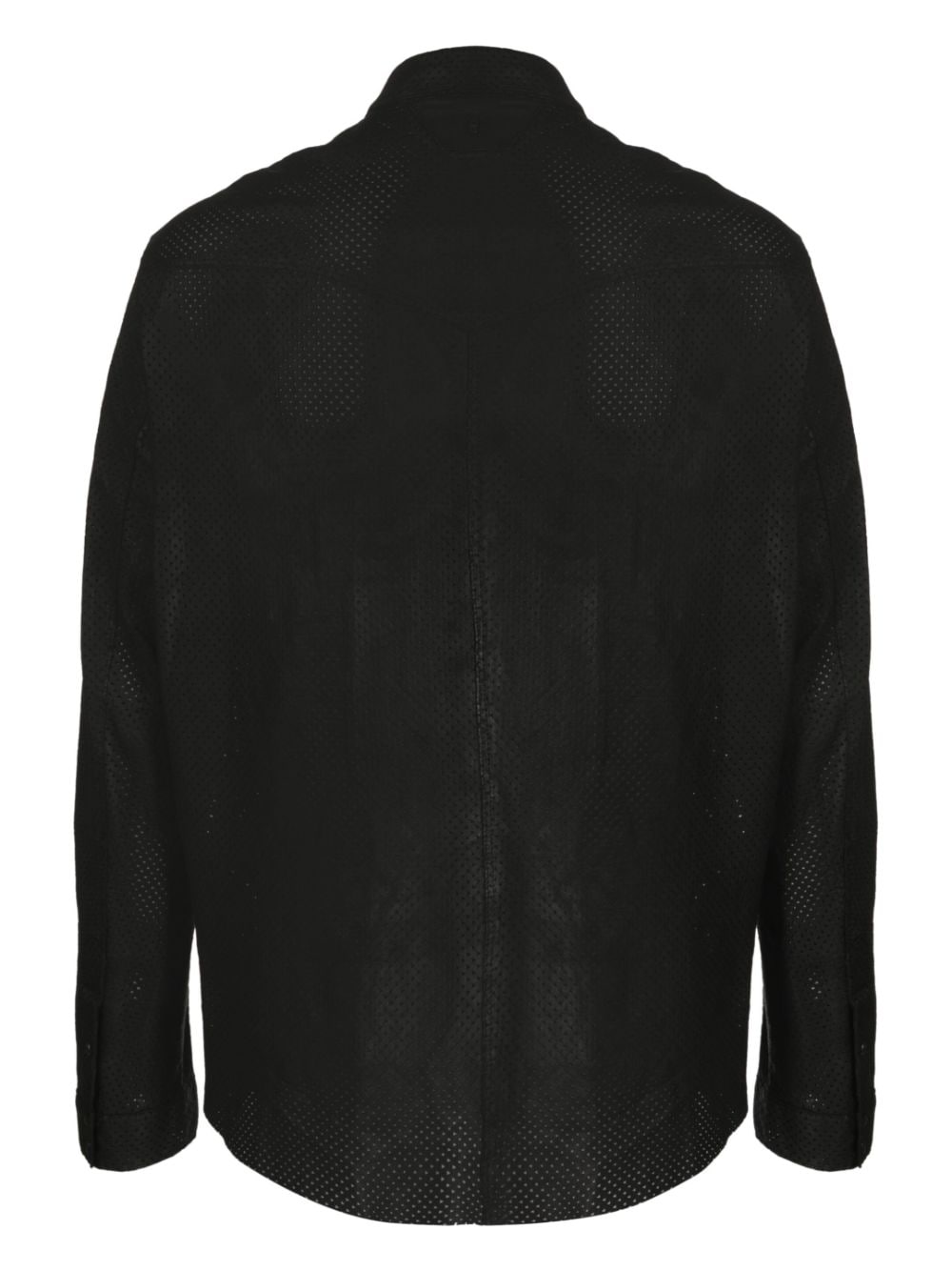 Salvatore Santoro Button-down shirtjack - Zwart