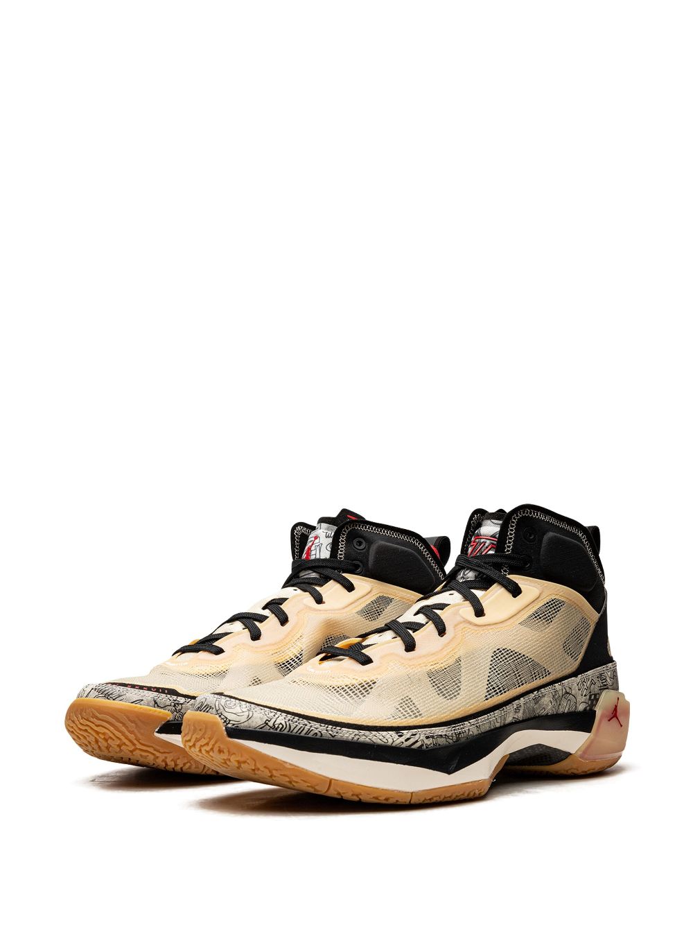 Shop Jordan Air  37 “jayson Tatum” Sneakers In Neutrals