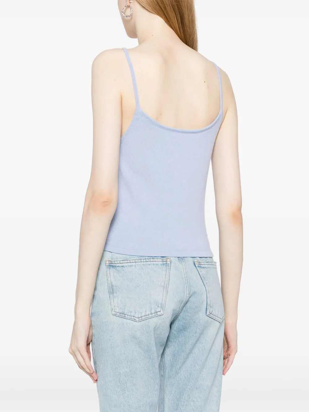 Teddy Cashmere Kasjmier top Blauw