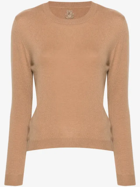 Teddy Cashmere Roma Kaschmirpullover mit Rundhalsausschnitt