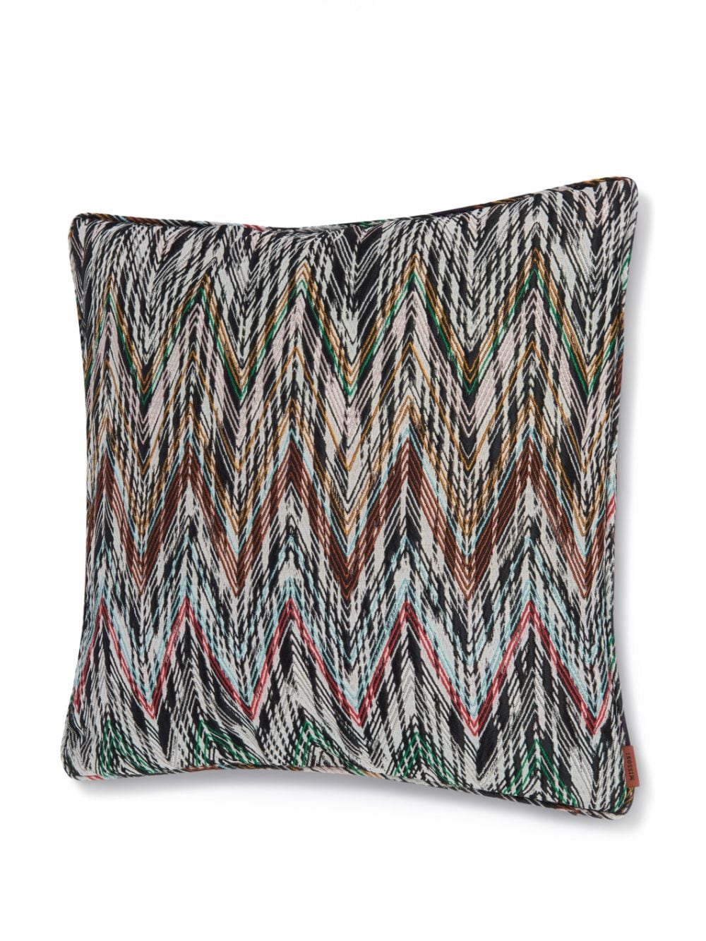 Shop Missoni New York Wool Cushion (40cm) In Grey