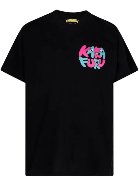 KARAFURU x Rawtype Riot graphic-print T-shirt