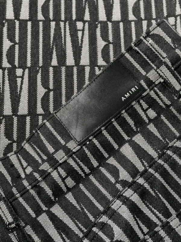 AMIRI ストレートパンツ | ブラック | FARFETCH JP