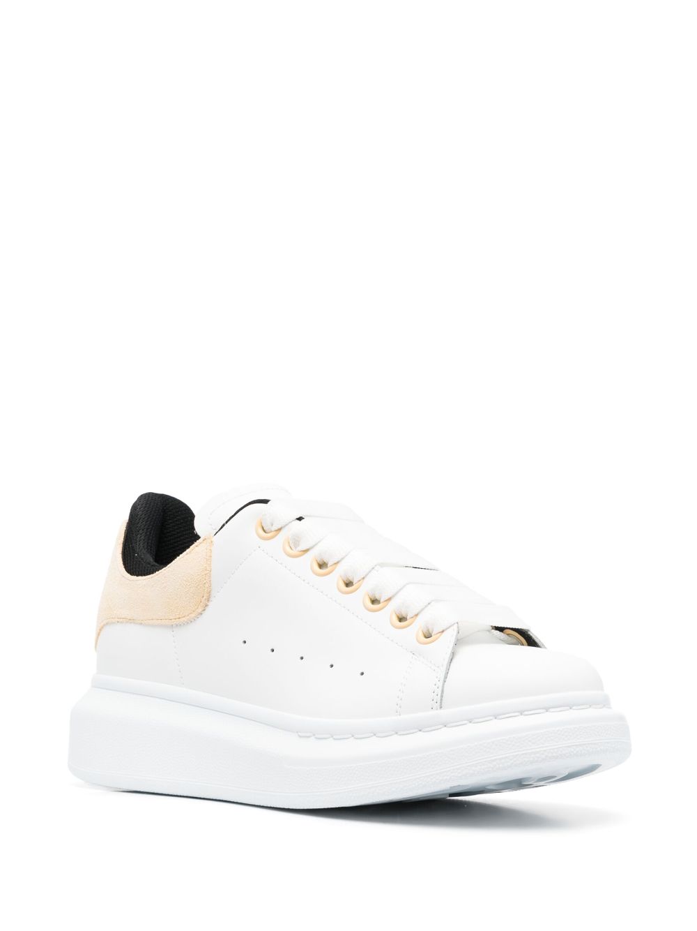 Alexander McQueen Sneakers met logoprint - Wit