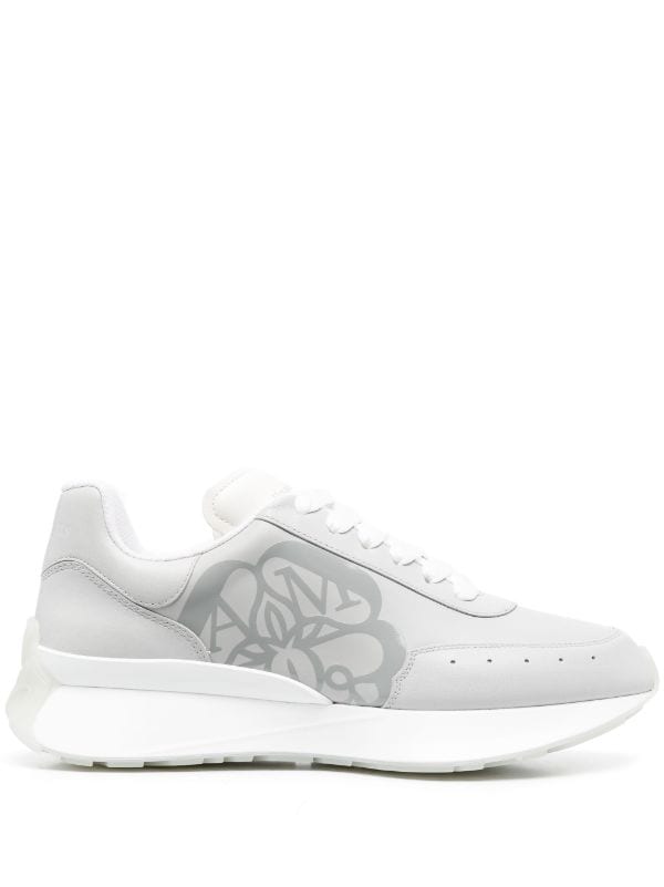 Alexander McQueen Side logo-print Detail Sneakers - Farfetch