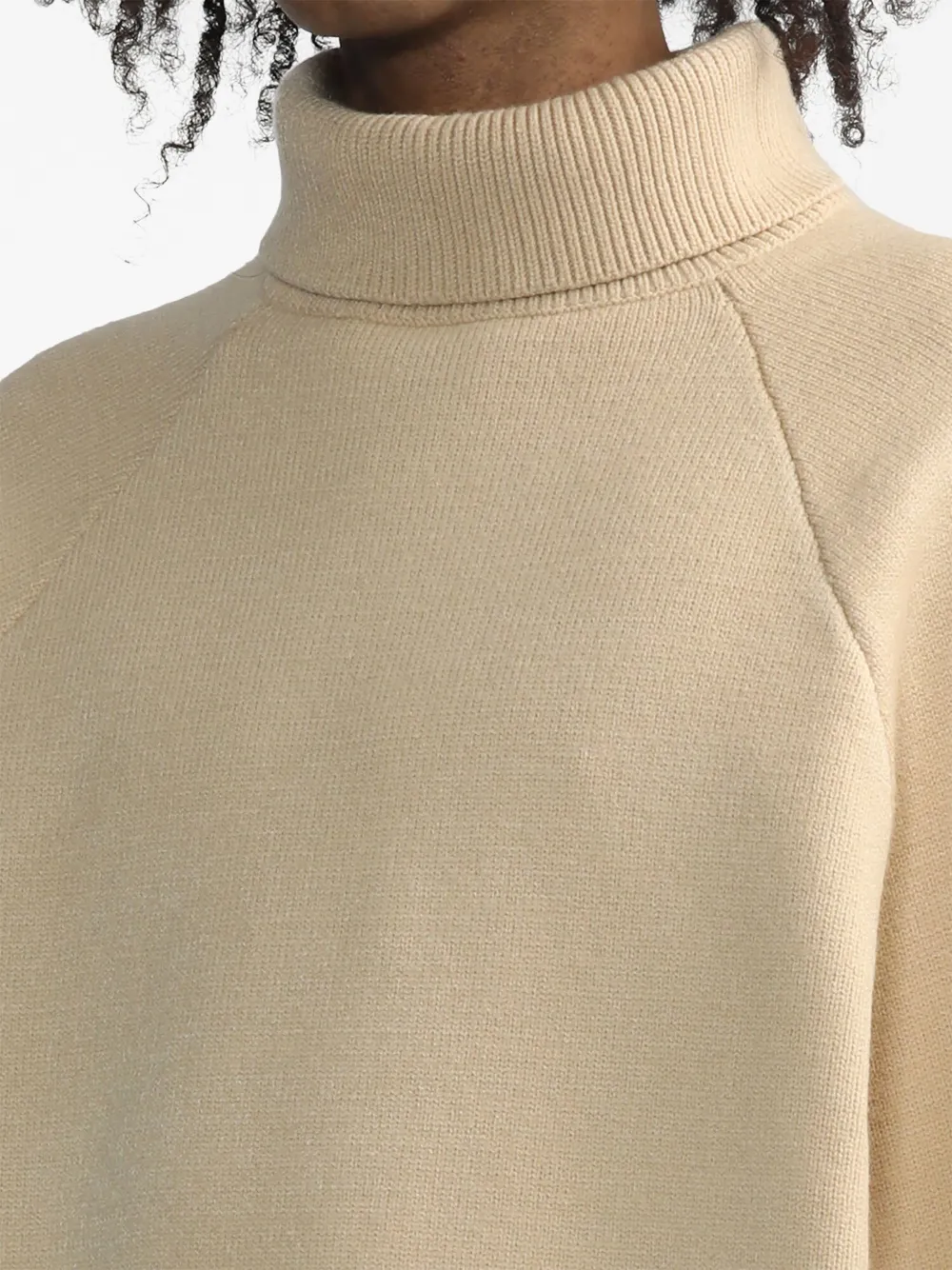 FEAR OF GOD ESSENTIALS Coltrui met geribbelde afwerking Beige