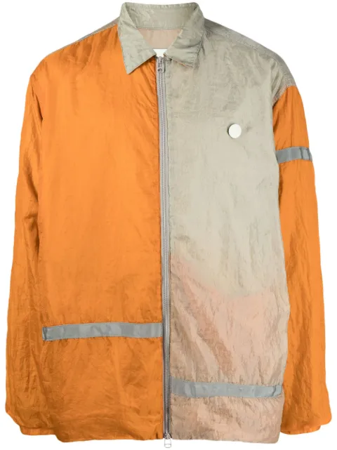 OAMC Re:Work contrasting panelled shirt