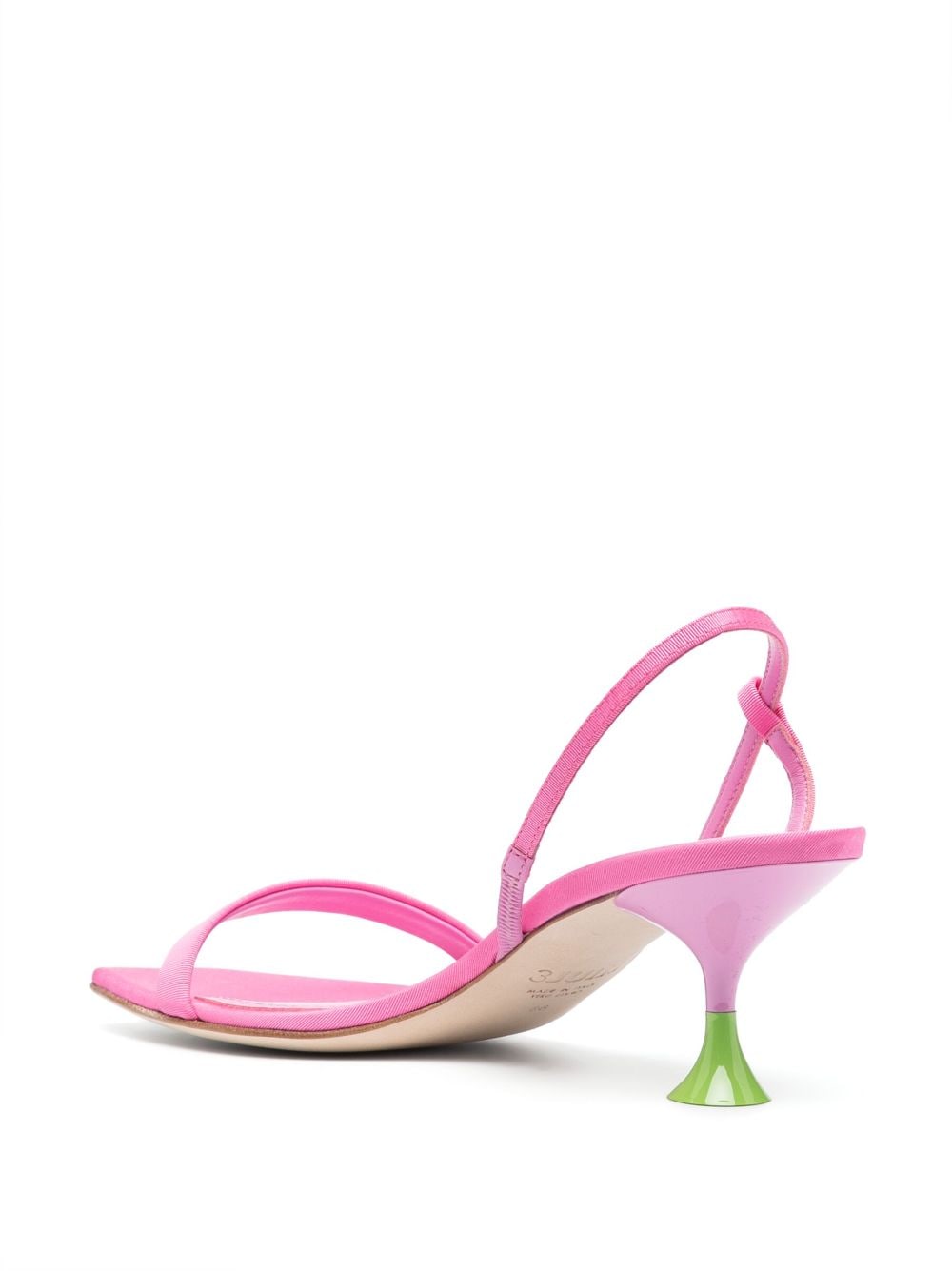 Shop 3juin Kimi Cannette Open-toe Sandals In Pink