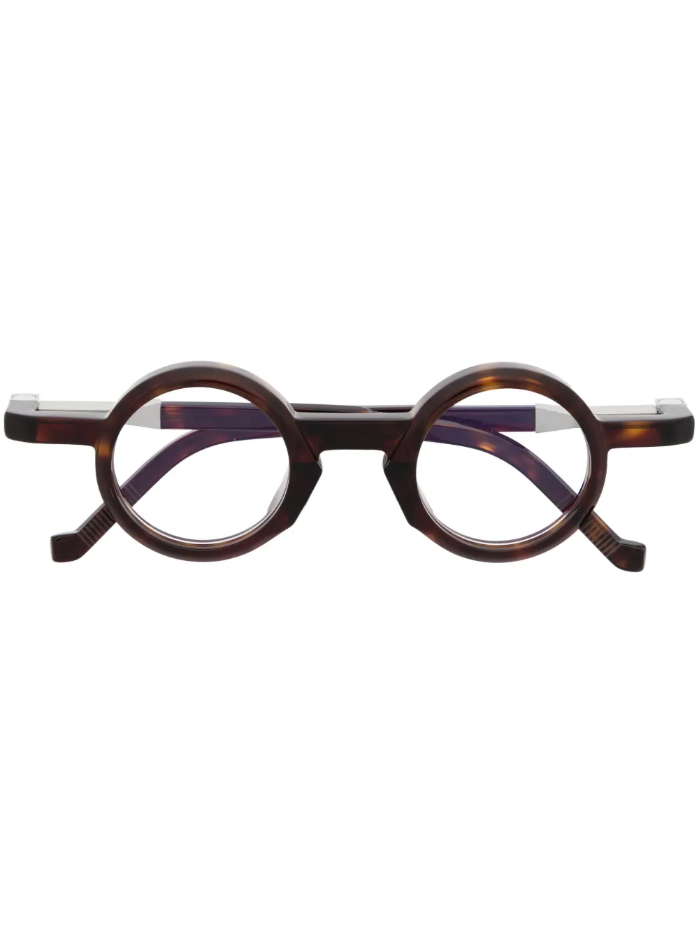 VAVA Eyewear lunettes de vue WL0039 à monture ronde | marron | Image 1
