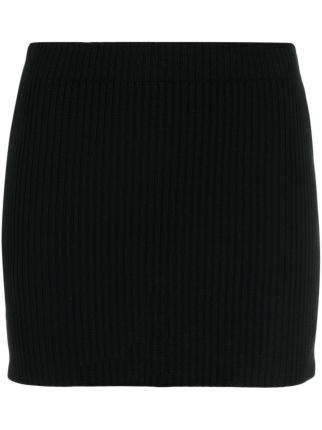 Paloma Wool ribbed-knit Mini Skirt - Farfetch