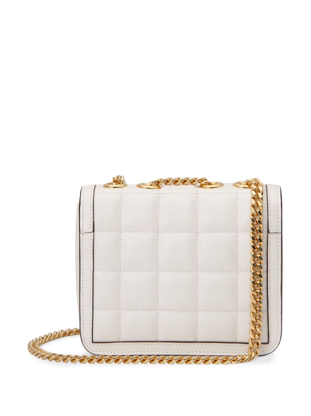 Shop Gucci Mini Deco Shoulder Bag In Weiss