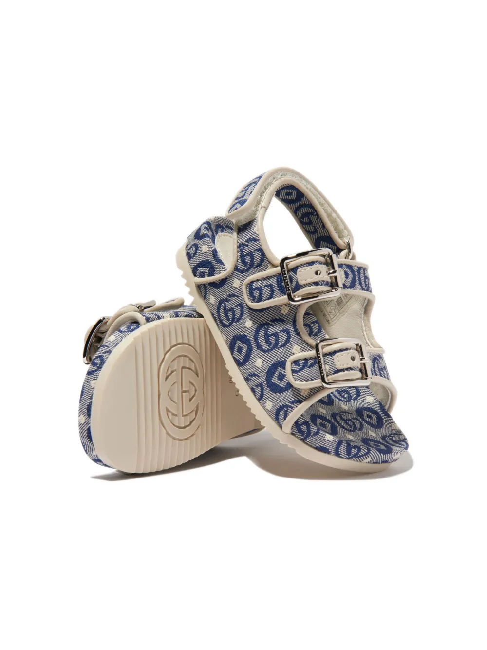 Image 2 of Gucci Kids all-over GG-print sandals