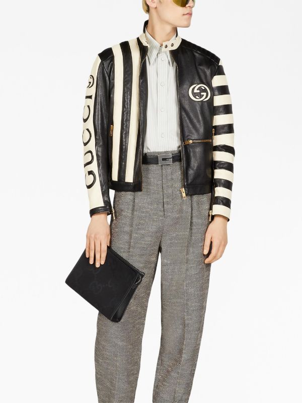 Gucci Jumbo GG Canvas Jacket - Farfetch