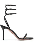 Aquazzura Essence buckled leather sandals - Black