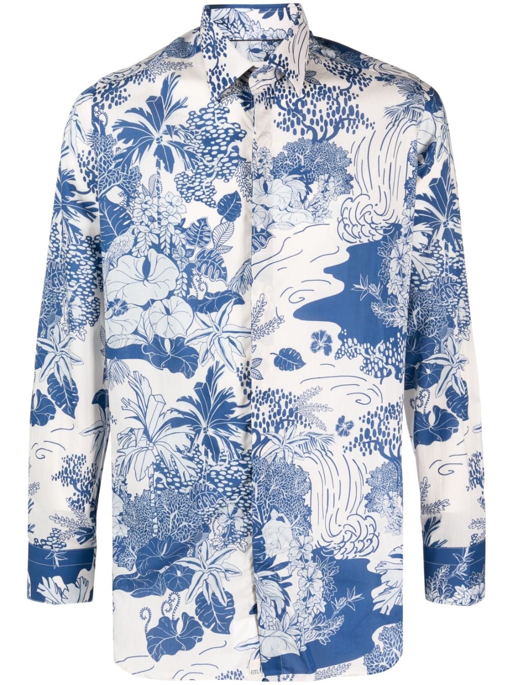 Tintoria Mattei floral-print Cotton Shirt - Farfetch