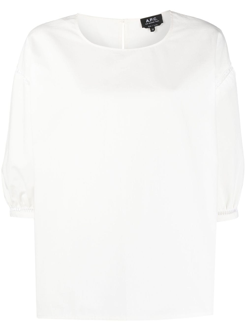 Image 1 of A.P.C. Georgia openwork cotton blouse