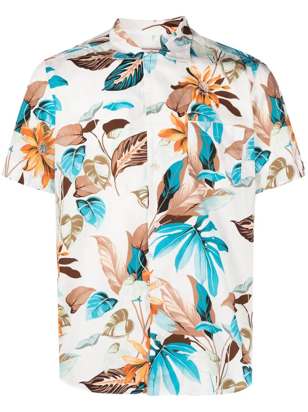 Tintoria Mattei Crewneck Short Sleeves Classic T-shirt In White