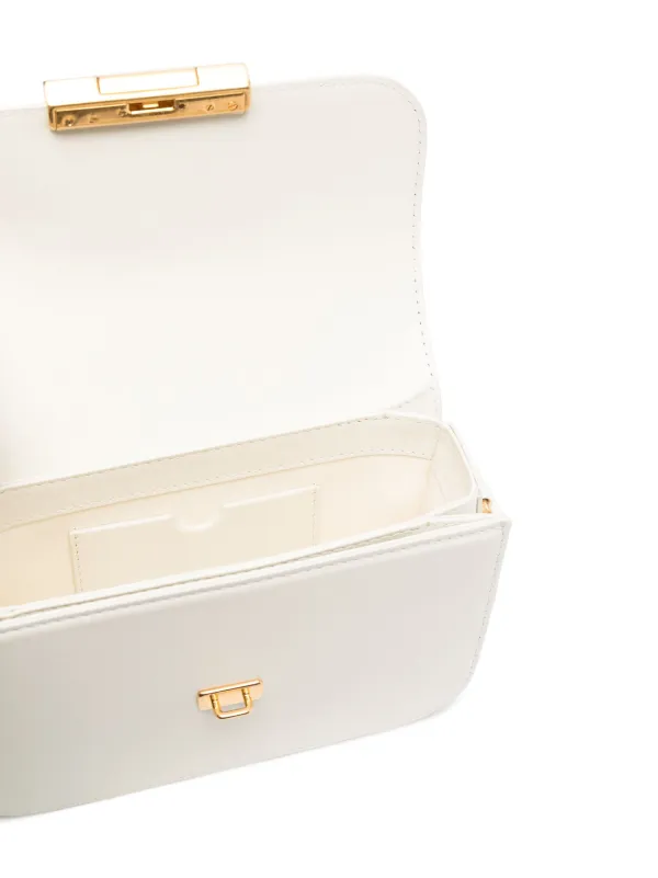 Off-White logo-plaque cross-body Bag | White | FARFETCH