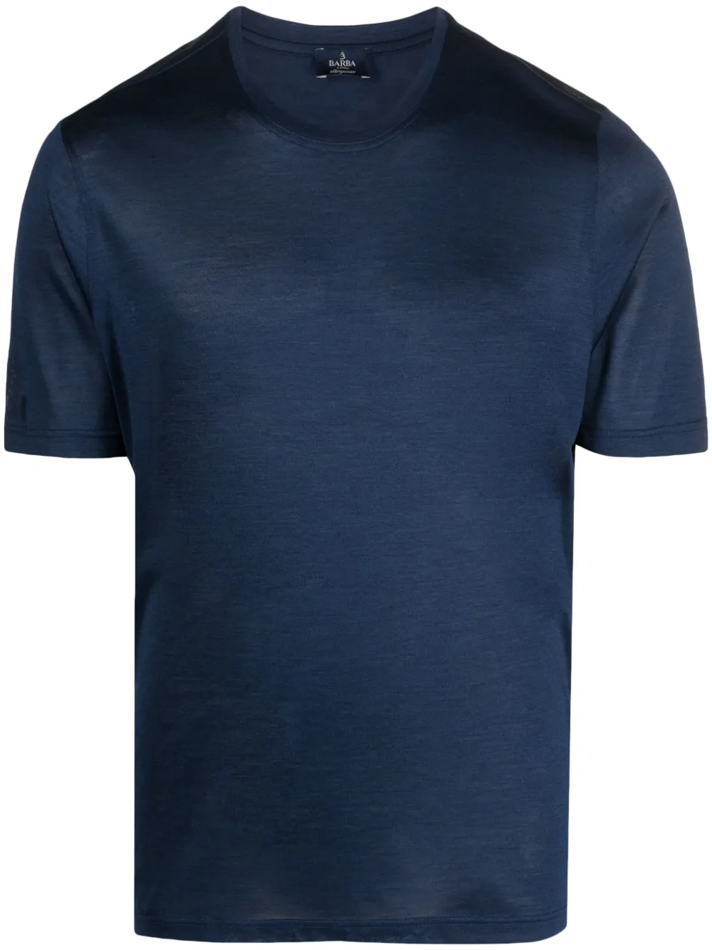 Barba - fine-knit silk T-Shirt