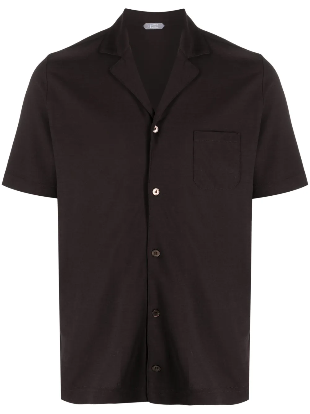 Zanone spreadcollar Button Shirt Farfetch