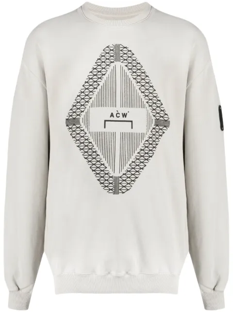 A-COLD-WALL* Gradient logo-print sweatshirt